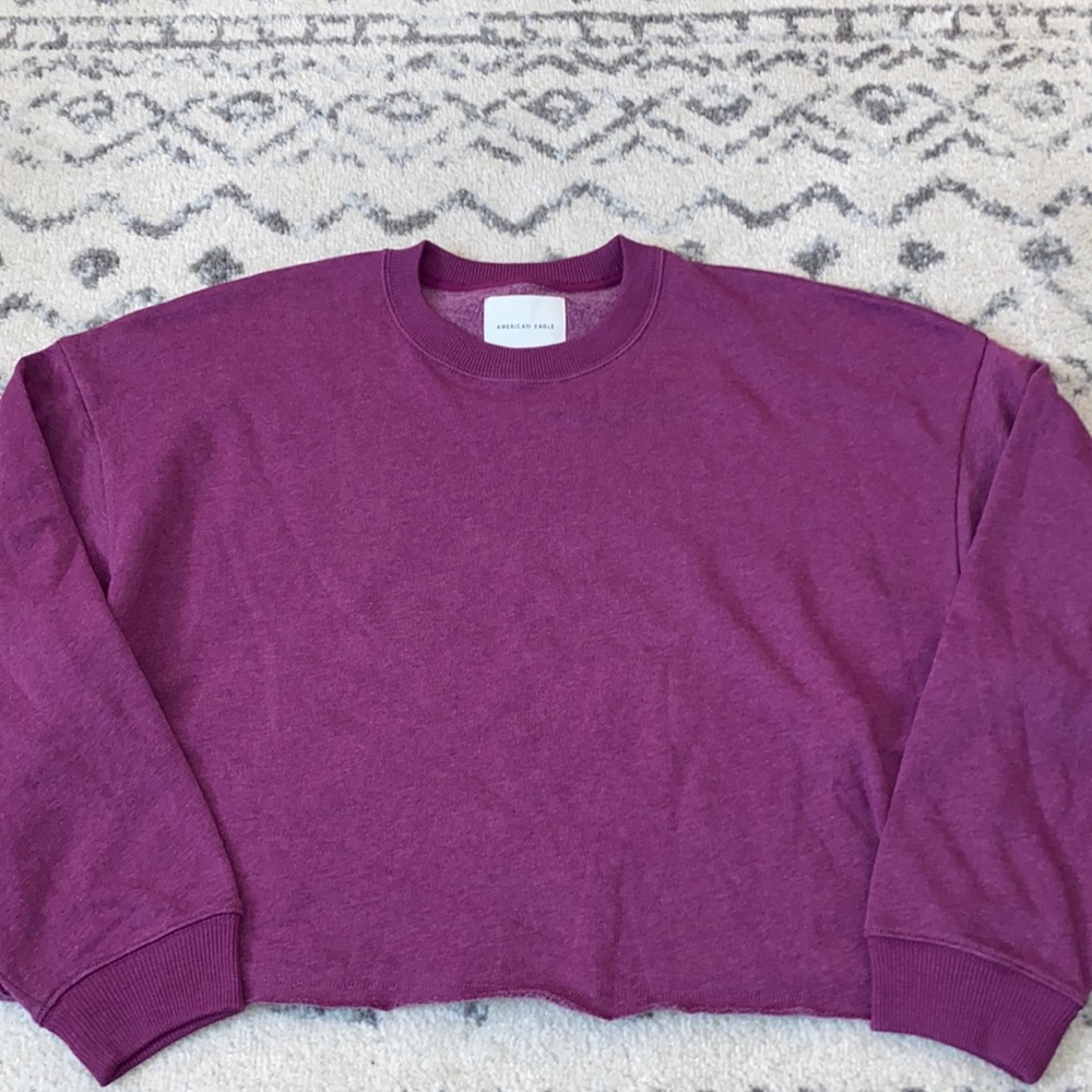 Cropped sweatshirt